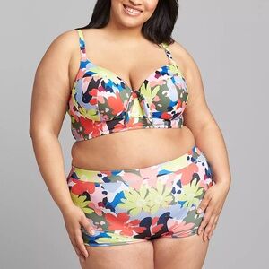 Cacique Dolphin Hem Swim Short